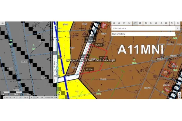 wodzisławski, Gorzyce, Bełsznica, Bełsznica, 18 arów, widok na góry, ślepa ulica
