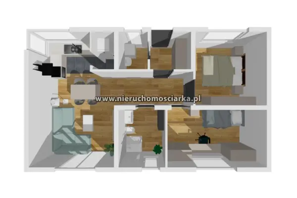 wodzisławski, Gorzyce, Turza Śląska, Dom w stanie deweloperskim Turza Śląska