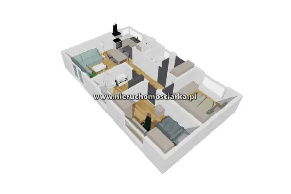 wodzisławski, Gorzyce, Turza Śląska, Dom w stanie deweloperskim Turza Śląska