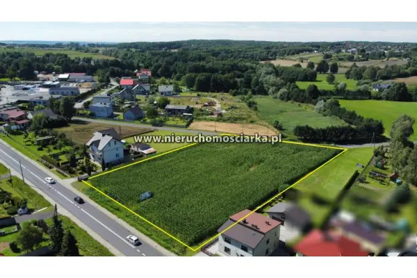 wodzisławski, Gorzyce, Działka Gorzyce DK78 ul. Rybnicka 68A