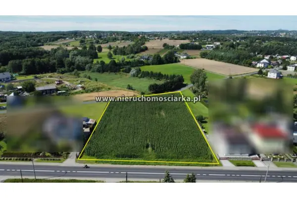 wodzisławski, Gorzyce, Działka Gorzyce DK78 ul. Rybnicka 68A