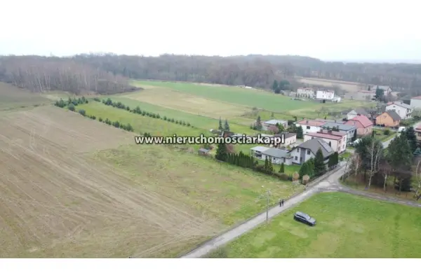 wodzisławski, Gorzyce, Duża działka budowlana 21 arów Gorzyce - Osiny