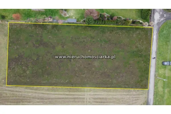 wodzisławski, Gorzyce, Duża działka budowlana 21 arów Gorzyce - Osiny