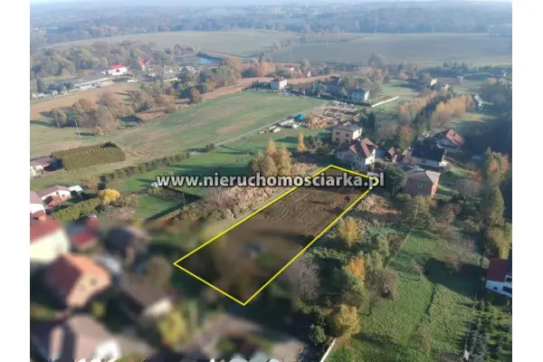 śląskie, wodzisławski, Pszów, Duża działka budowlana 16 arów Krzyżkowice