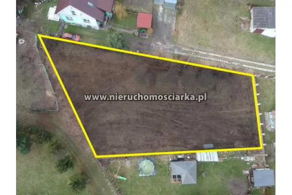 wodzisławski, Mszana, Działka budowlana Mszana 1192 mkw