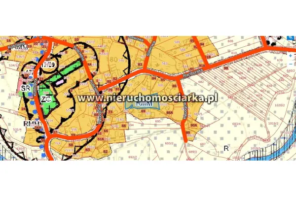 raciborski, Kuźnia Raciborska, Turze, Działka budowlana Turze