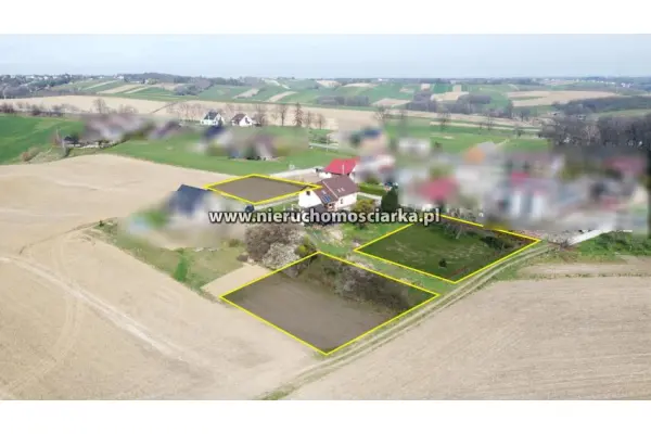 śląskie, raciborski, Kornowac, Pogrzebień, Ostatnia z 3 działek budowlanych z widokiem