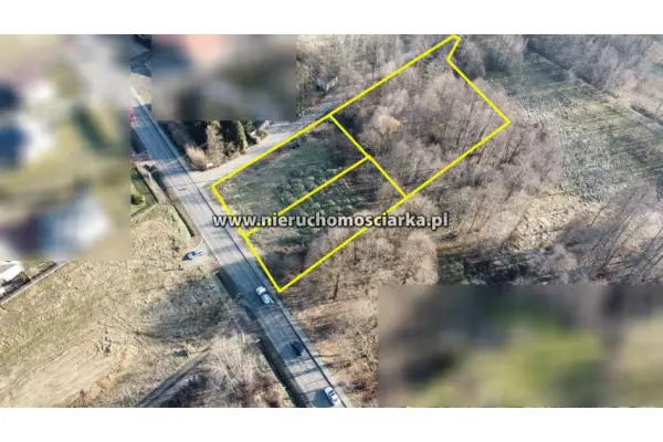 wodzisławski, Mszana, Działka budowlana przy drodze asfaltowej 9 arów