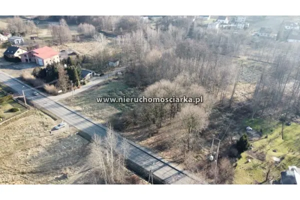 wodzisławski, Mszana, Działka budowlana przy drodze asfaltowej 9 arów