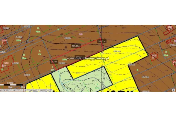 wodzisławski, Gorzyce, Turza Śląska, Działka budowlana - Turza Śląska