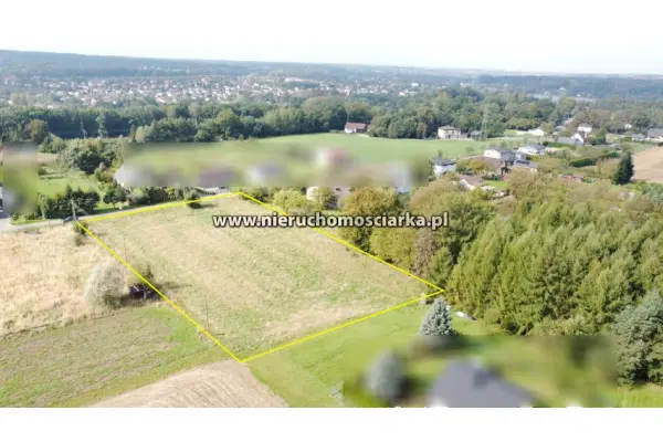 cieszyński, Zebrzydowice, Urokliwa działka budowlana - Zebrzydowice