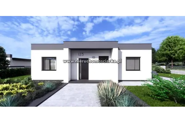 wodzisławski, Mszana, Połomia, Nowoczesny dom w stanie deweloperskim Połomia