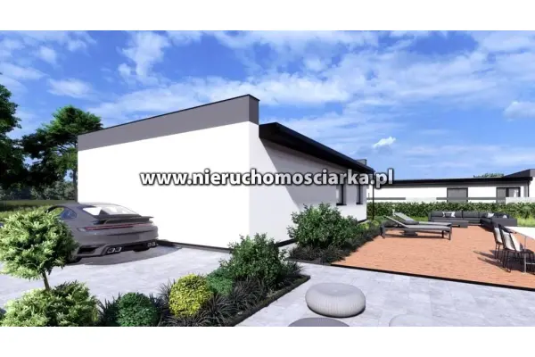 wodzisławski, Mszana, Połomia, Nowoczesny dom w stanie deweloperskim Połomia