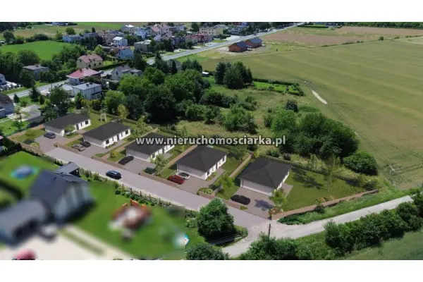 wodzisławski, Gorzyce, Olza, Osiedle domów jednorodzinnych parterowych Olza