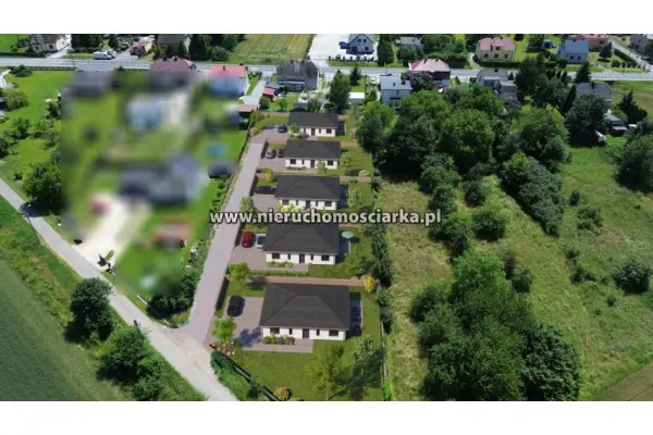 wodzisławski, Gorzyce, Olza, Osiedle domów jednorodzinnych parterowych Olza